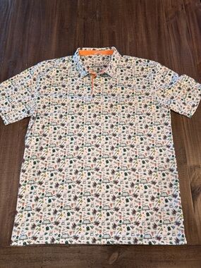 Swannies Mens XL Kolsie Golf Polo Master’s Shirt, Augusta National, The Master’s